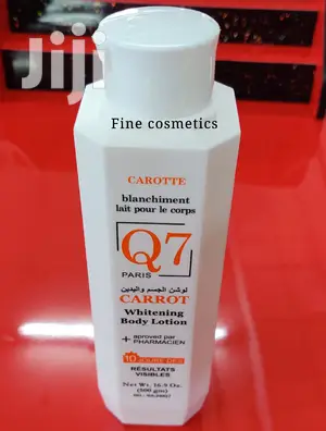 Q7 Paris Carrot Skin Lightening Body Lotion - 500ml