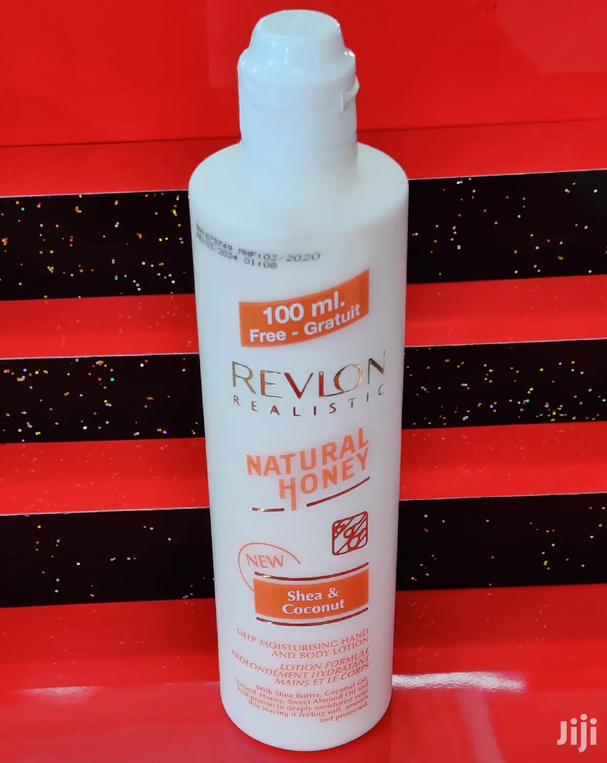 Original Revlon Realistic Natural Honey Hand and Body Lotion