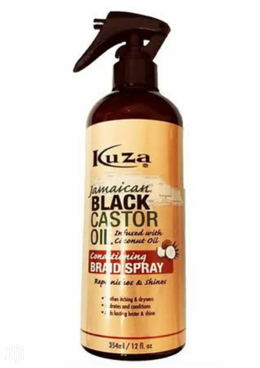 ORIGINAL Kuza Jamaican Black Castor Oil Hair Braids Spray.
