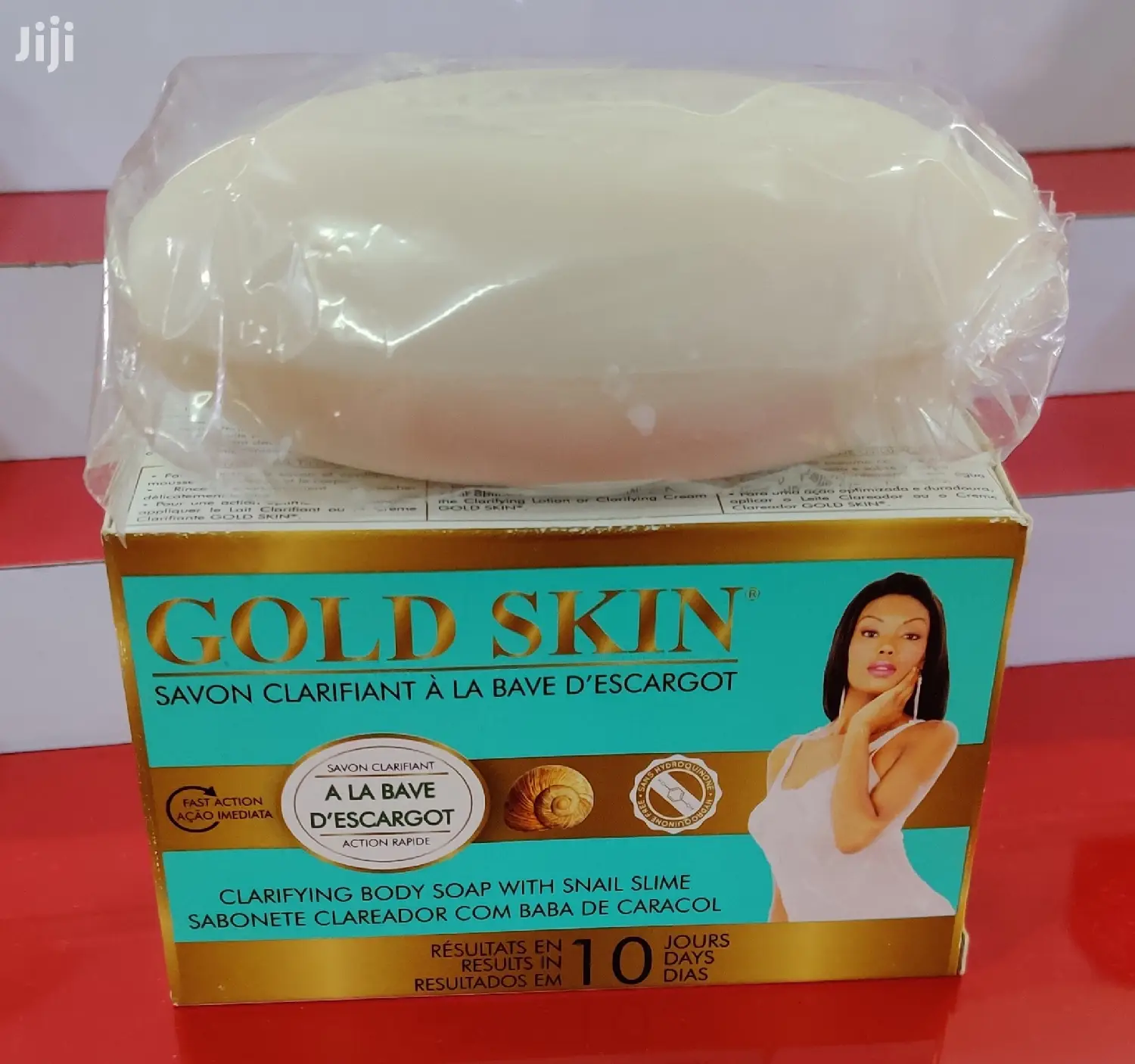 Gold Skin Beauty Soap With Argan and Snail Oil