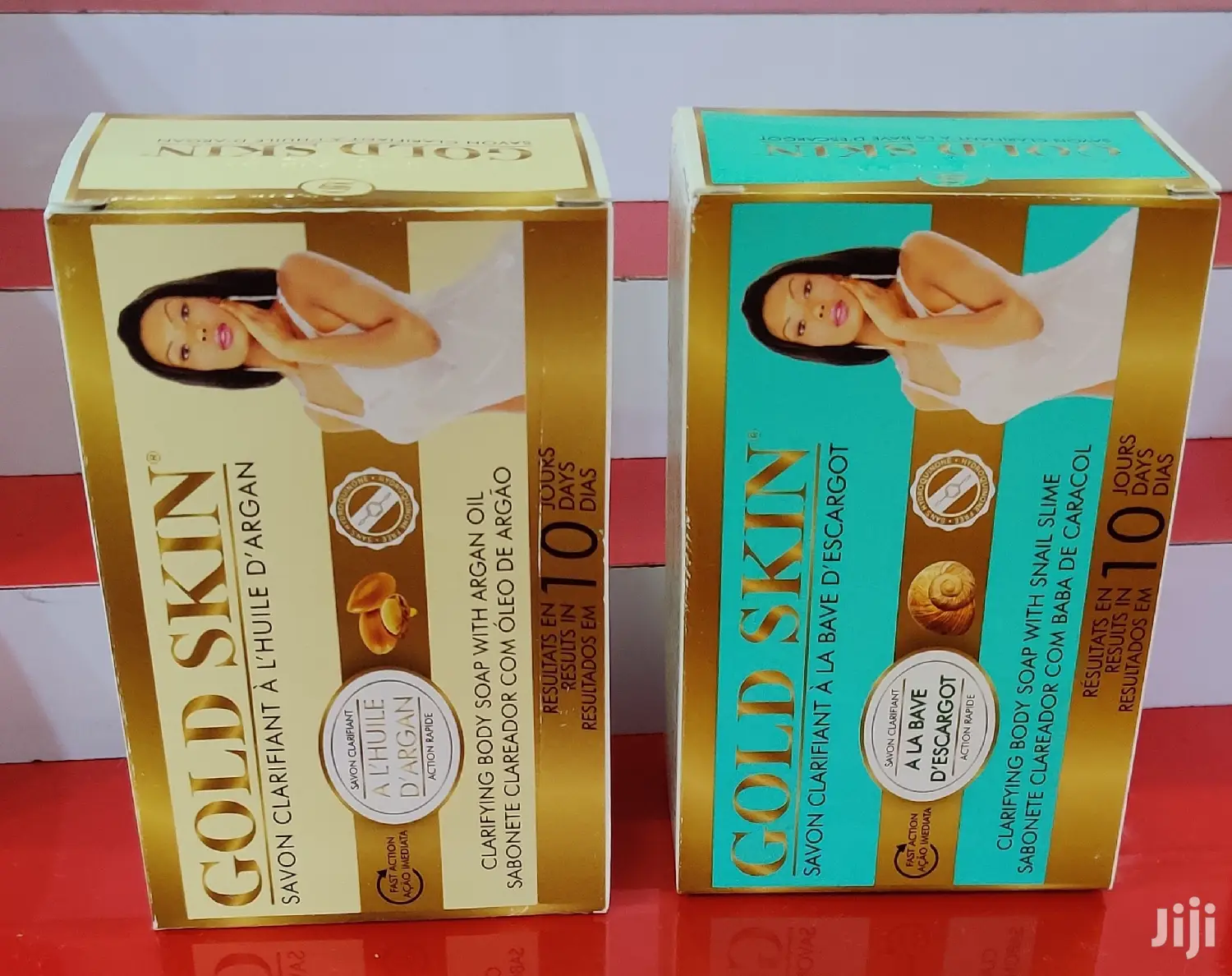 Gold Skin Beauty Soap With Argan and Snail Oil
