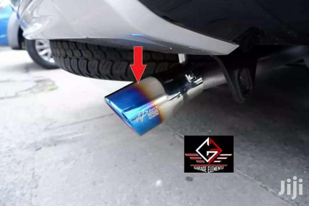 Mufflers Burn Tip Colored
