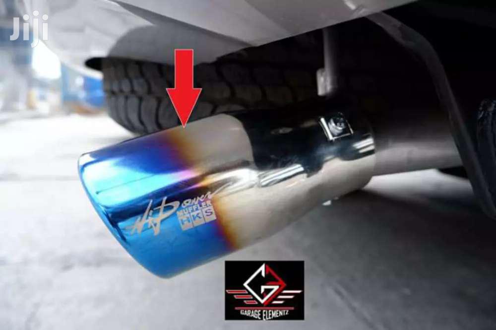 Mufflers Burn Tip Colored
