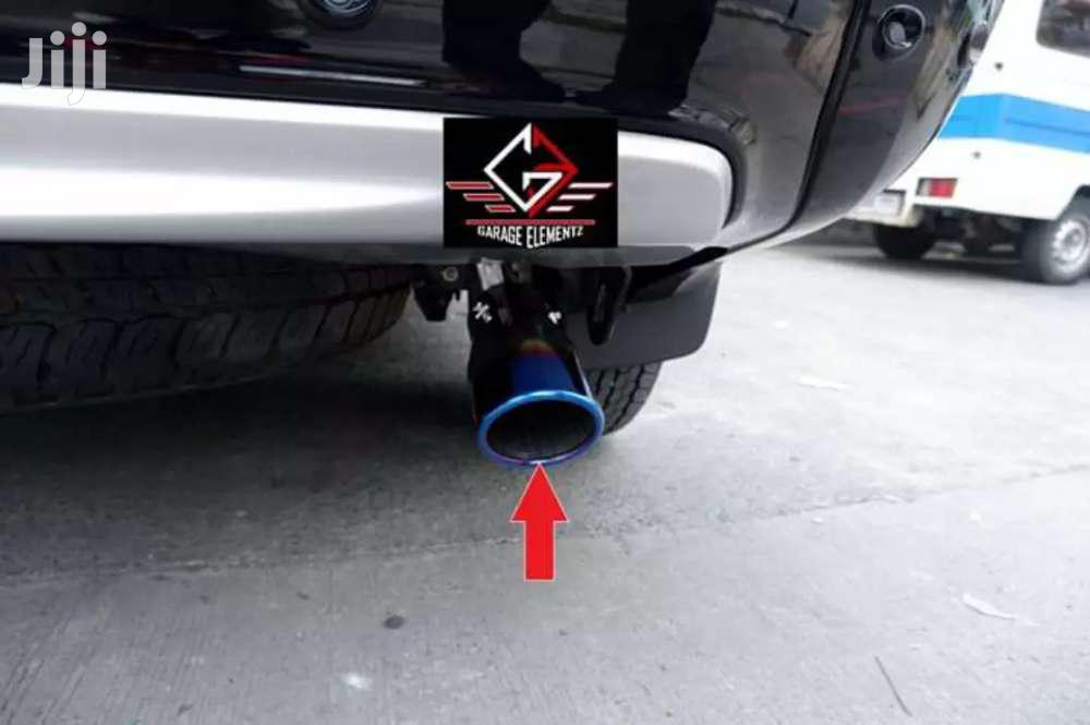 Mufflers Burn Tip Colored