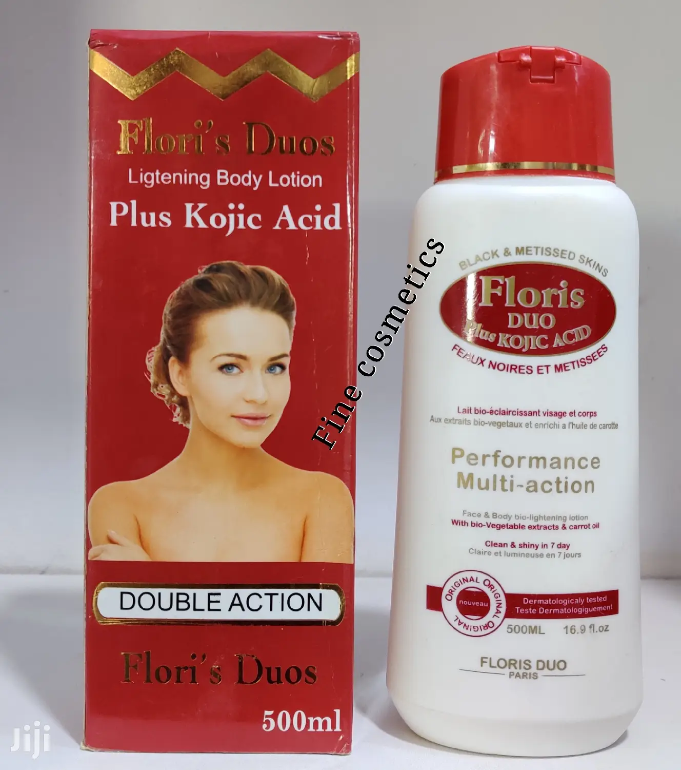 Floris Duo Pure Kojic Acid Whitening Body Lotion 500ml