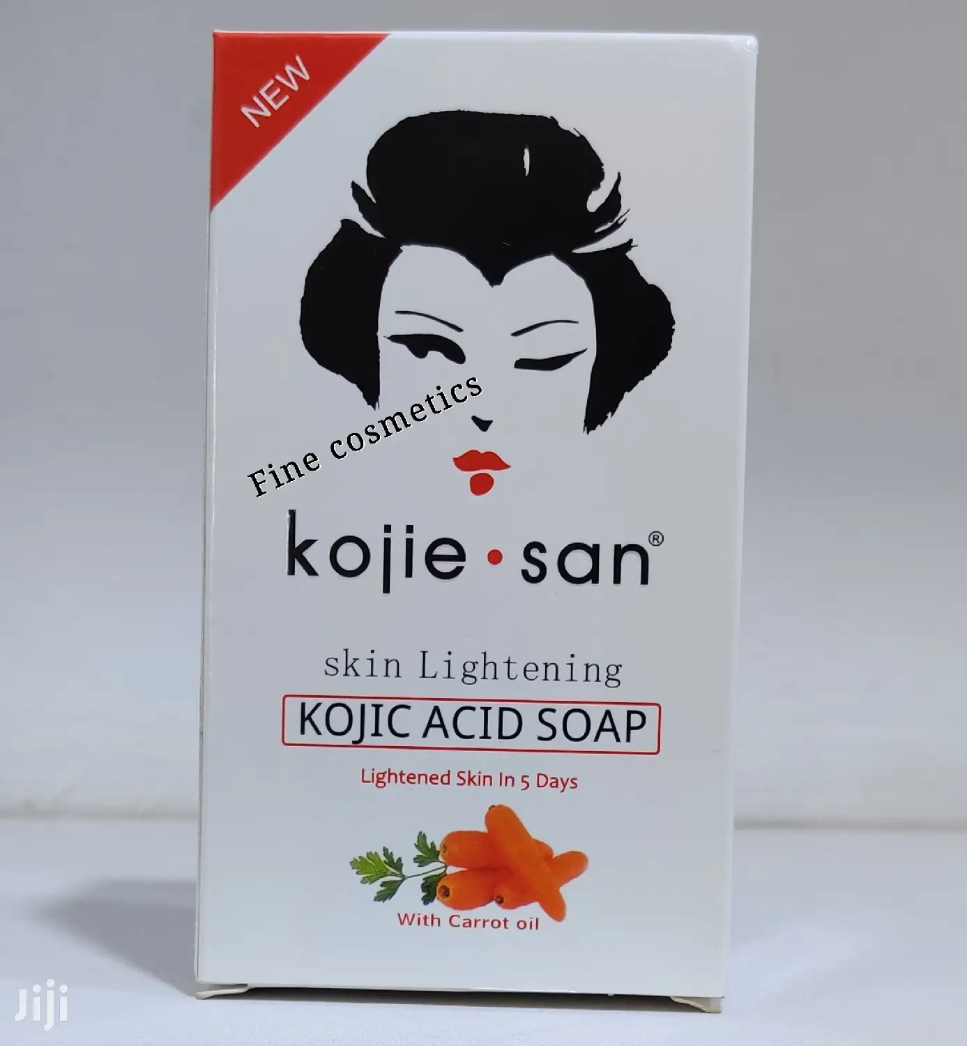 Kojie San Skin Lightening Kojic Acid Soap With Carrot Oil