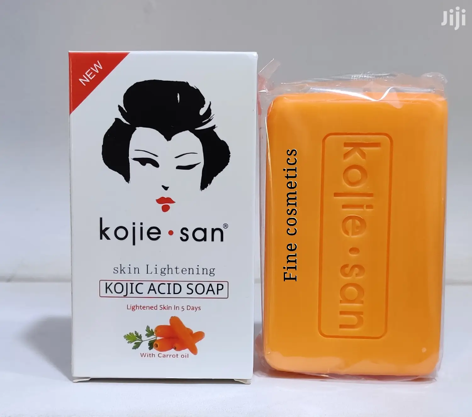 Kojie San Skin Lightening Kojic Acid Soap With Carrot Oil