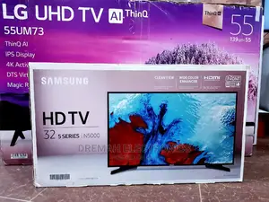 Photo - 32 Inches Samsung Digital Flat LED TV With 4K UHD Graphics