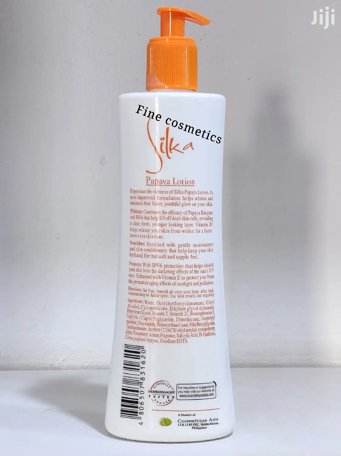 Silka Natural Herbal Papaya Whitening Anti-Aging Body Lotion