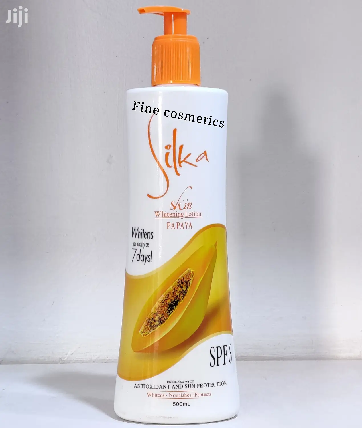 Silka Natural Herbal Papaya Whitening Anti-Aging Body Lotion