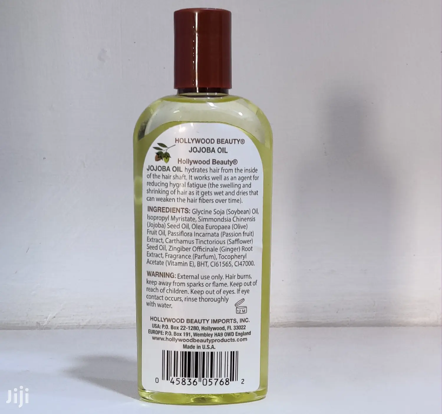 Hollywood Beauty Jojoba Oil Scalp Treatment.