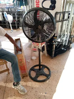 Stand Fans Black