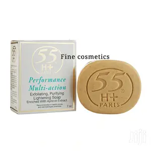 55H+ Performance Multi-Action Exfoliating Lightening Soap