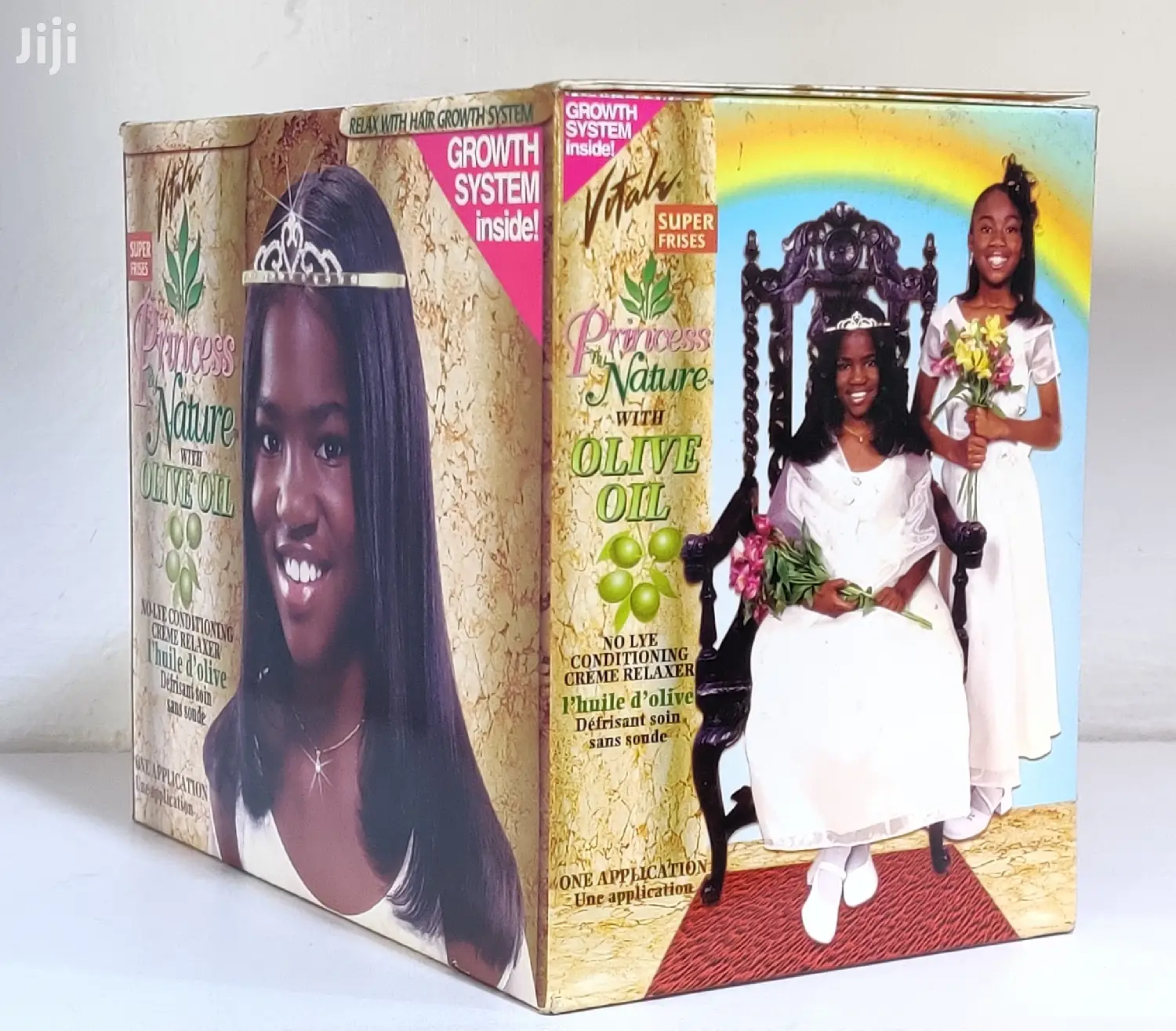 Princess Nature/No Lye Conditioning Cream Relaxer For Kids