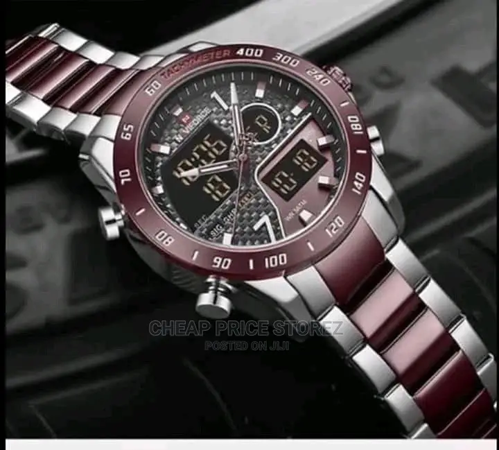 Men's Navifocre Watches Brown 