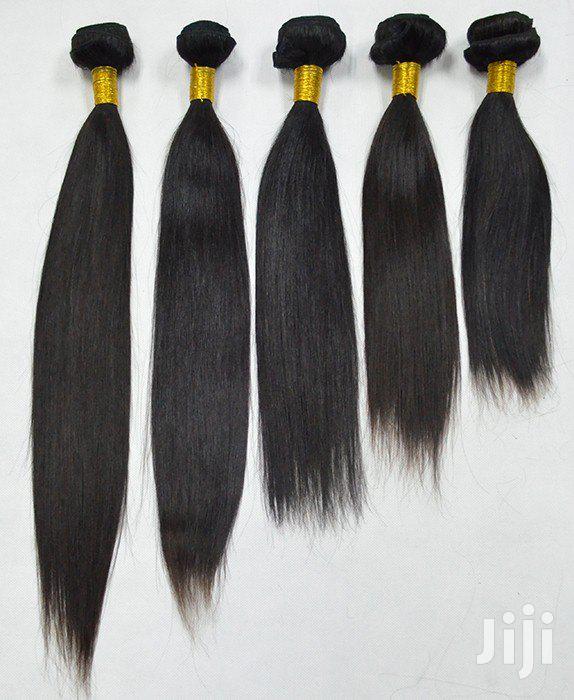 100% Human Hair Straight Weave