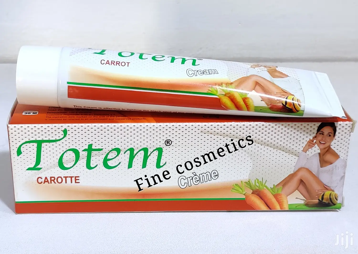 Totem Carrot Lightening Cream Tube