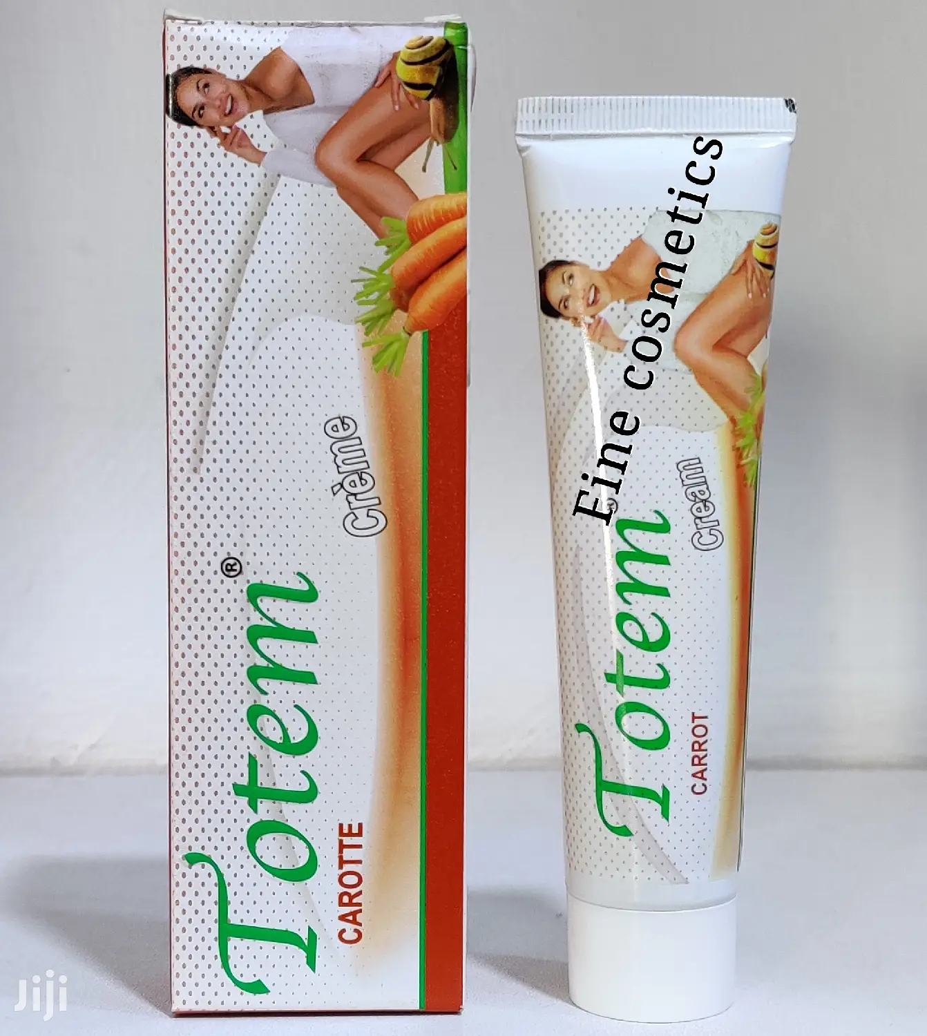 Totem Carrot Lightening Cream Tube