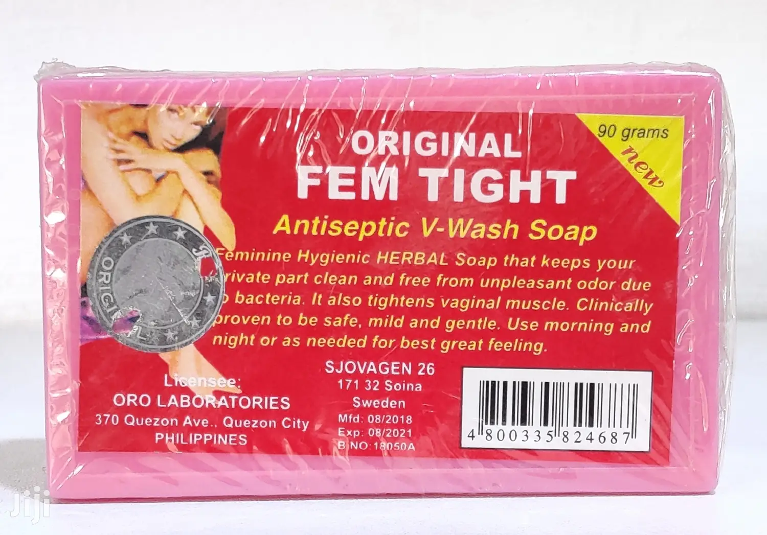 Fem Tight Antiseptic Vagina Tightening Soap V-Wash Soap