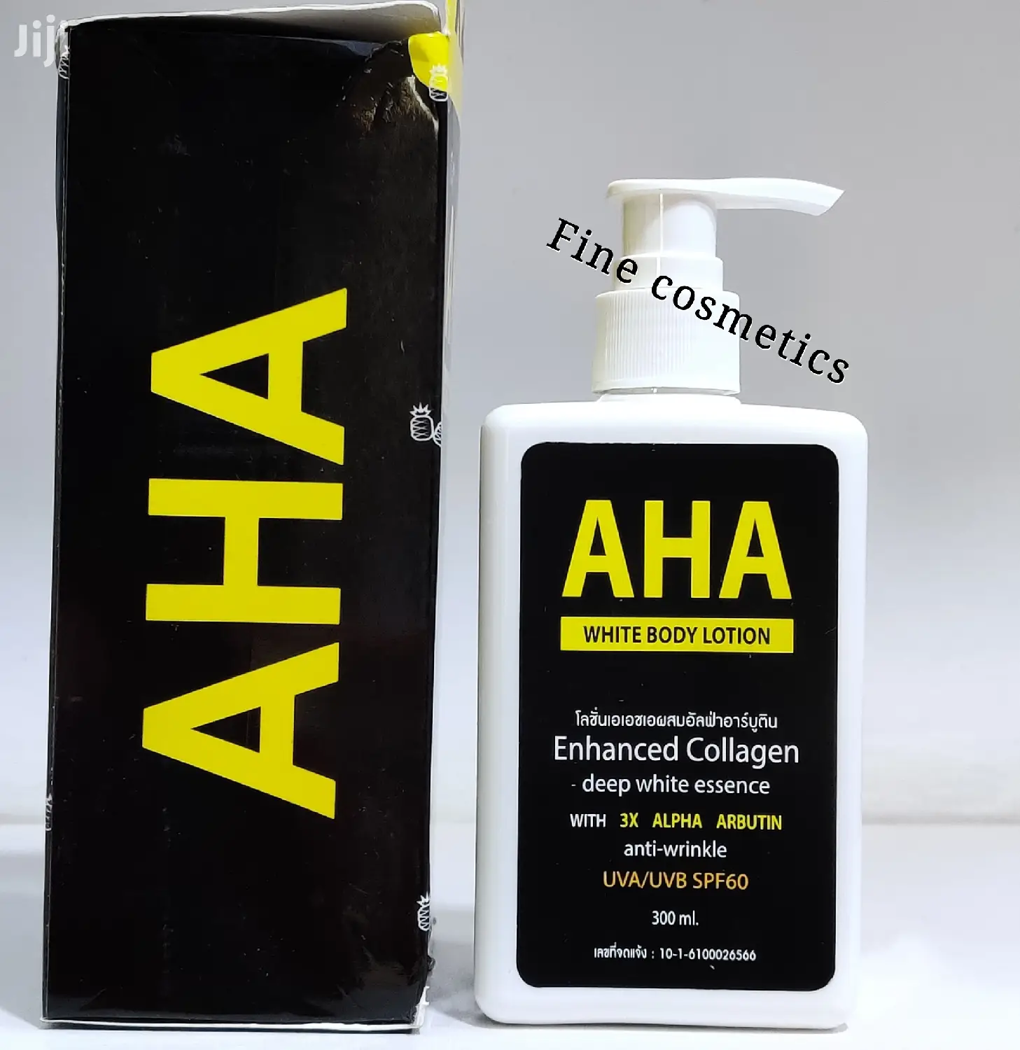 AHA Whitening Lotion UV-SPF60 With 3X Alpha Arbutin Extract