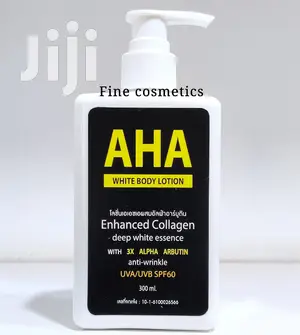 AHA Whitening Lotion UV-SPF60 With 3X Alpha Arbutin Extract