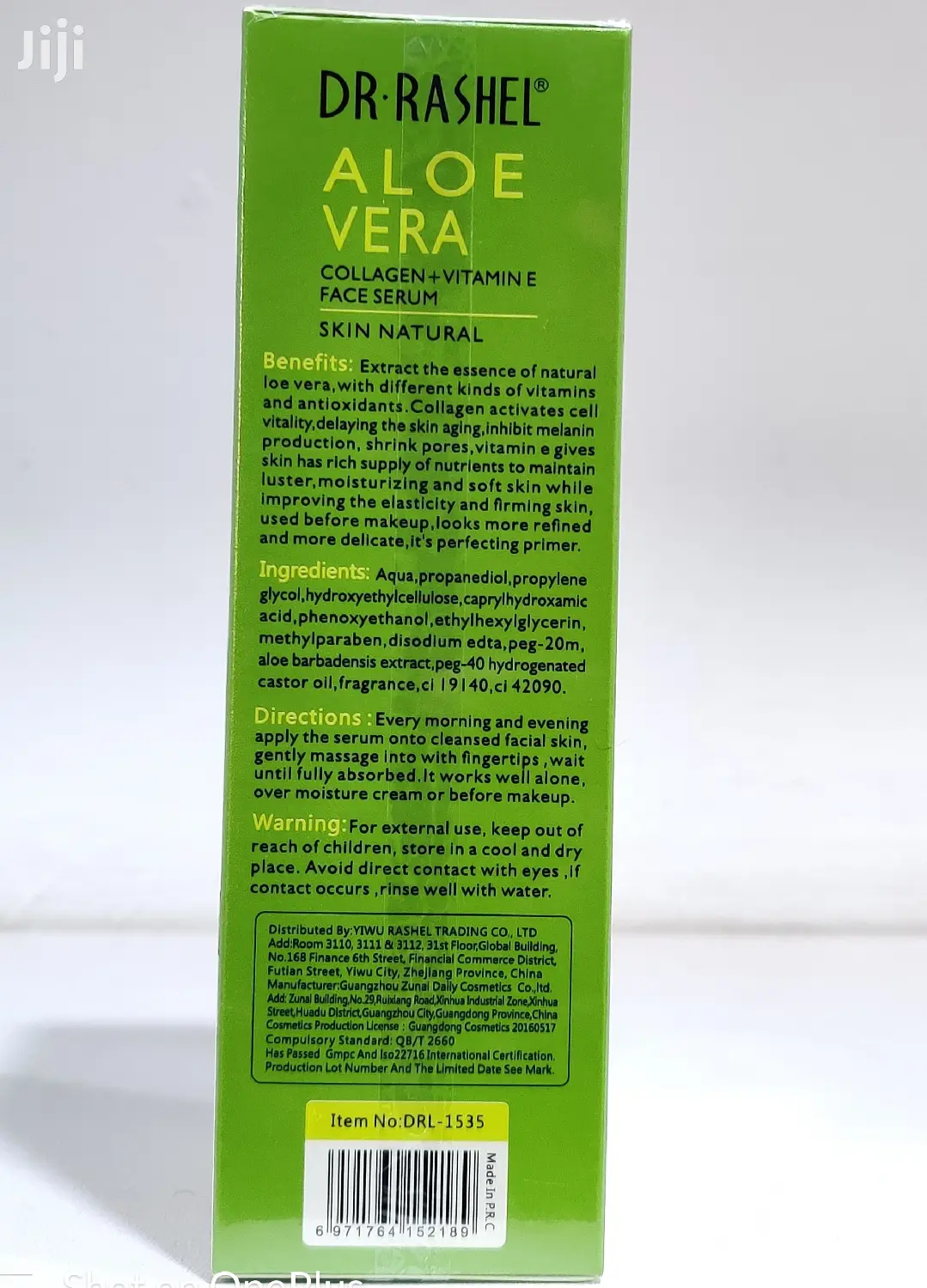 Dr Rashel Skin Natural Aloe Vera Anti-aging Face Serum