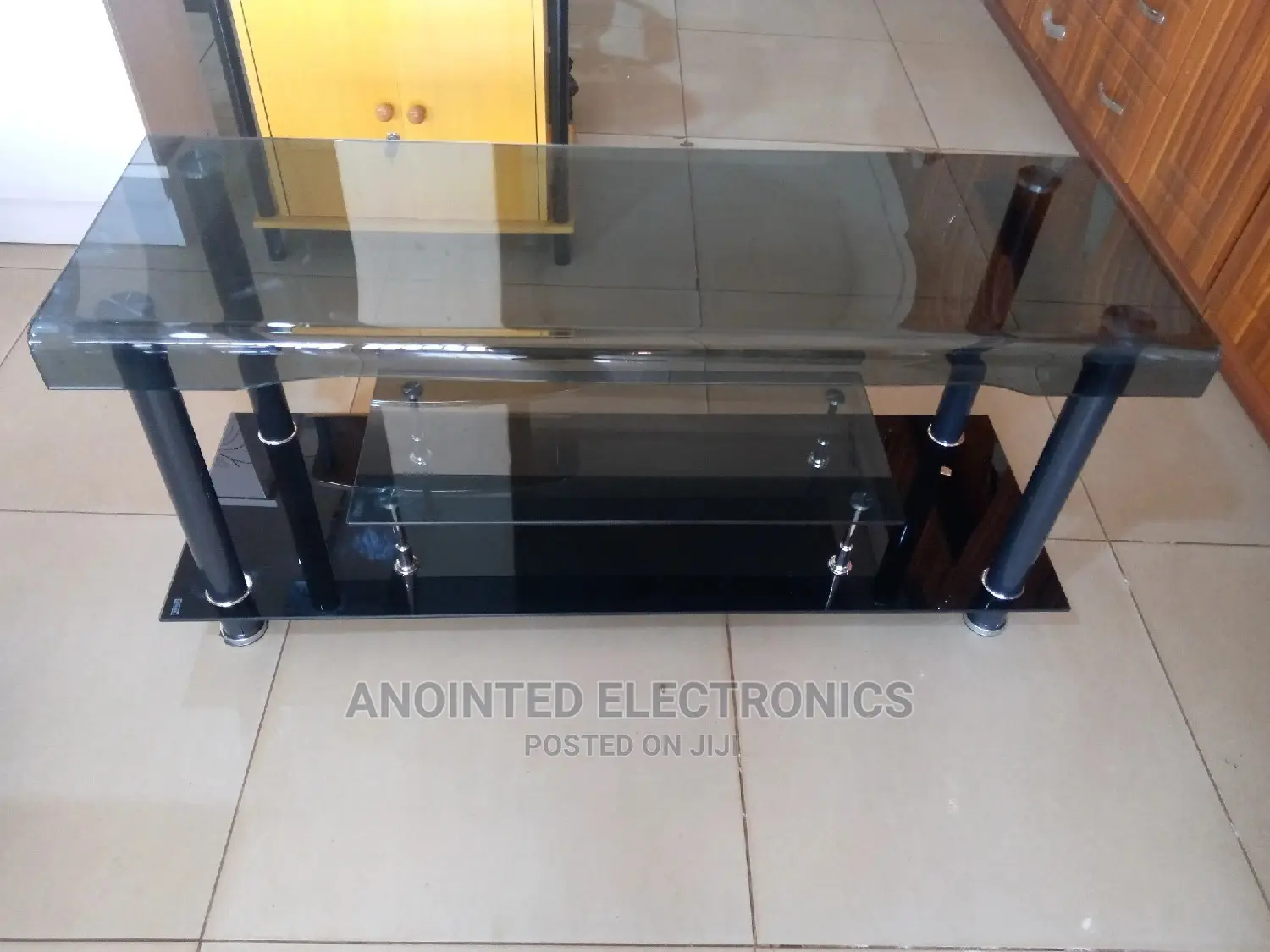 Glass TV Stand