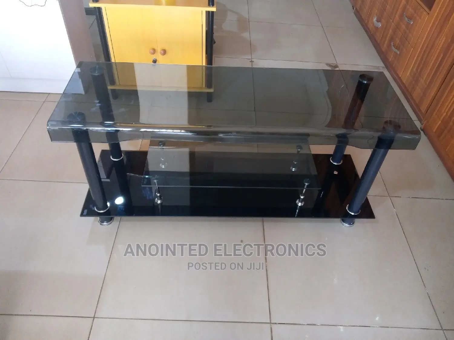 Glass TV Stand