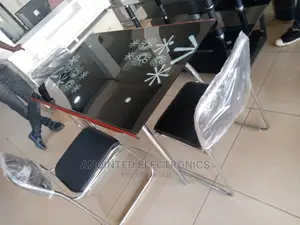 4 Seater Dining Glass Table
