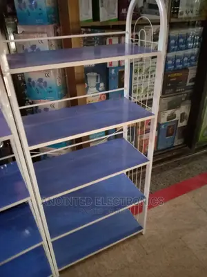 Shoe Racks Blue 4 Step