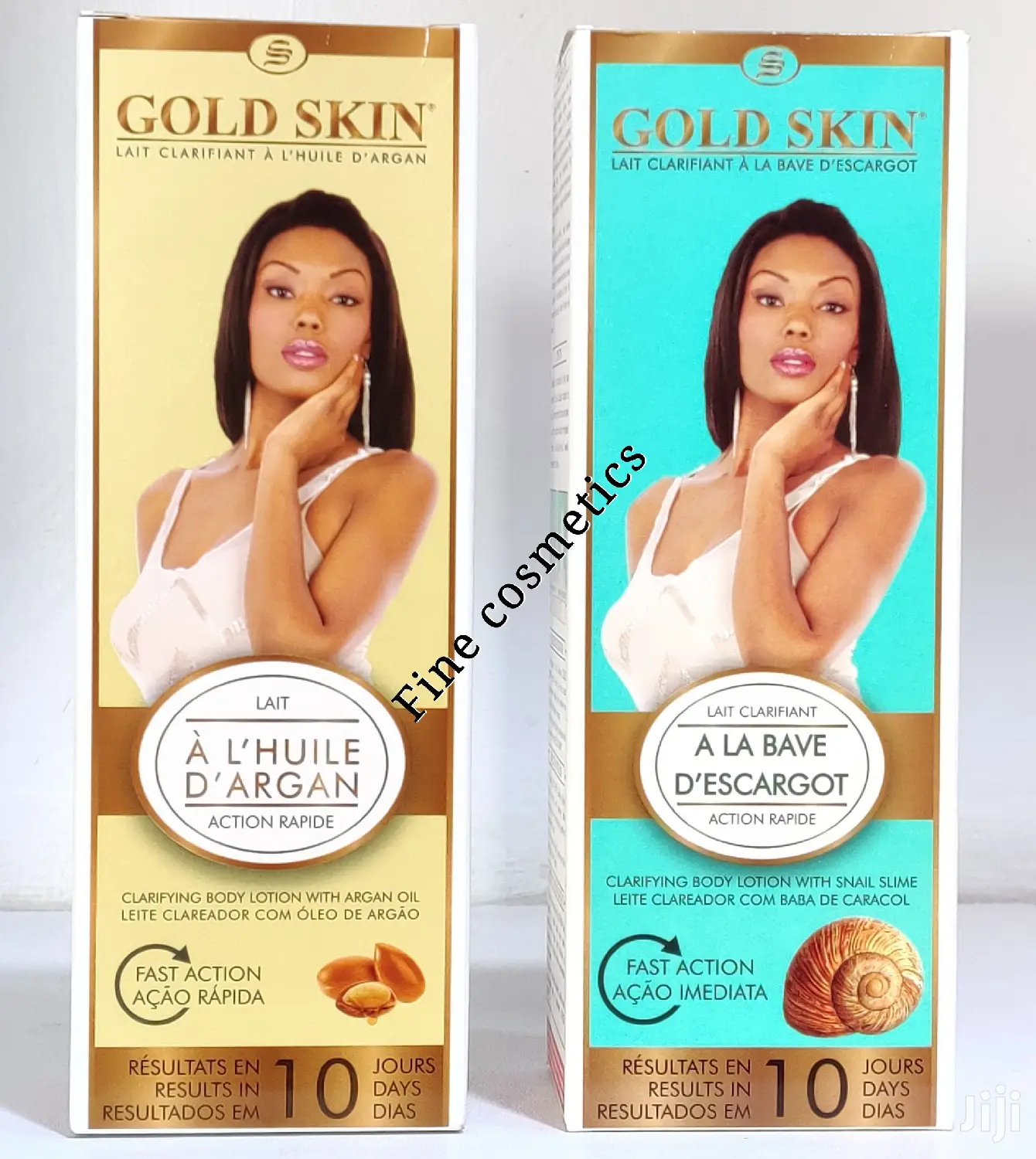 Gold Skin Beauty Body Lotion With Argan And Snail Oil 250ml