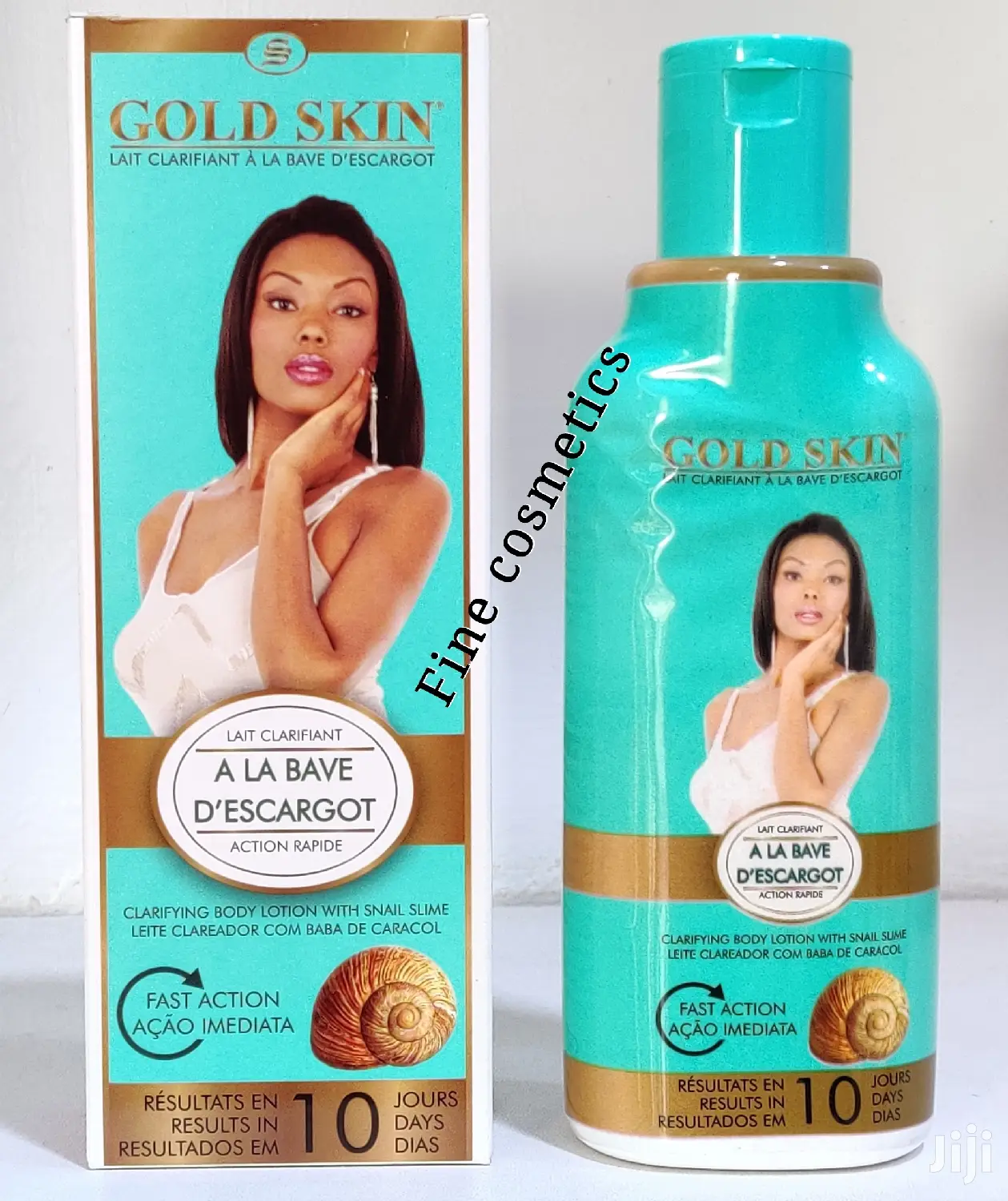 Gold Skin Beauty Body Lotion With Argan And Snail Oil 250ml