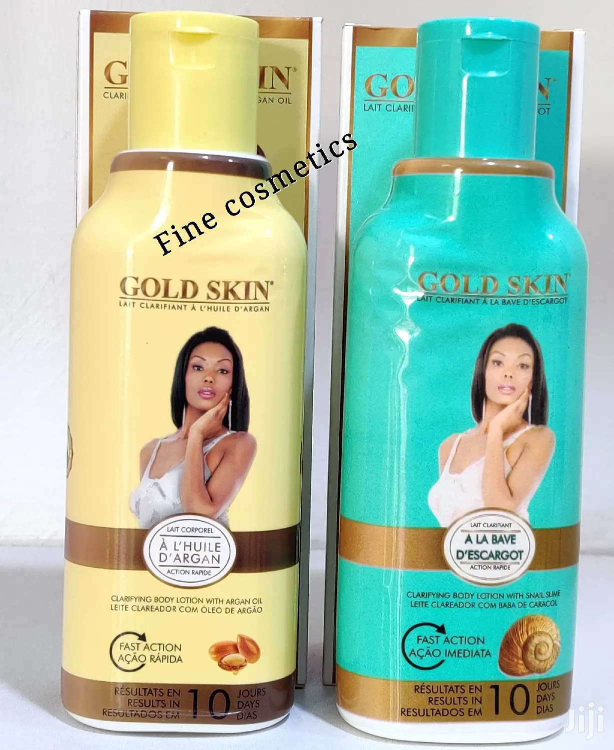 Gold Skin Beauty Body Lotion With Argan And Snail Oil 250ml