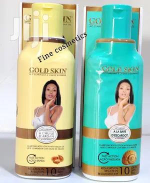 Gold Skin Beauty Body Lotion With Argan And Snail Oil 250ml