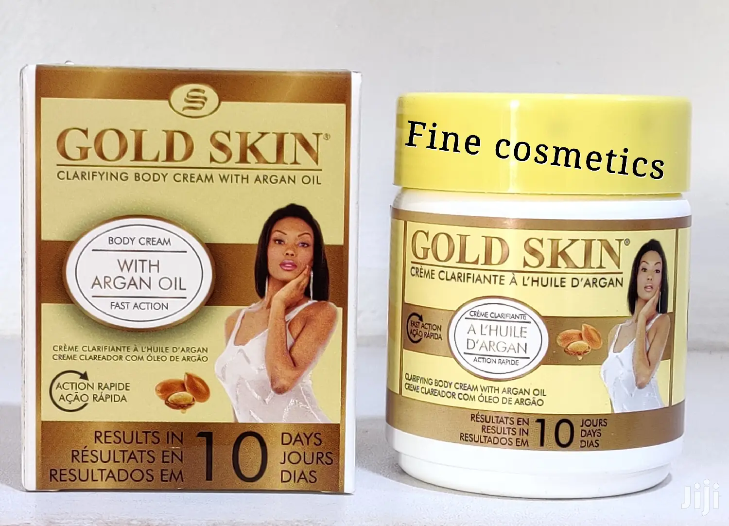 Gold Skin Beauty Cream With Argan And Snail Oil.
