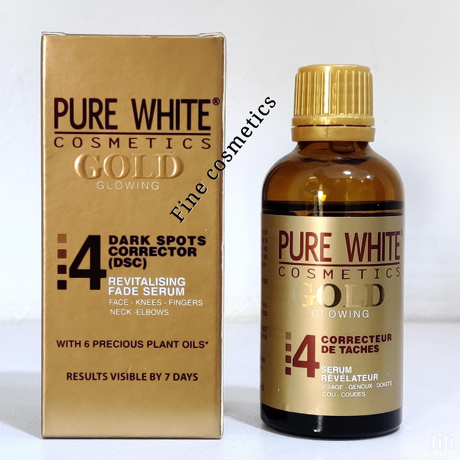 Pure White Gold Glowing Revitalising Fade Serum in Kampala Skincare
