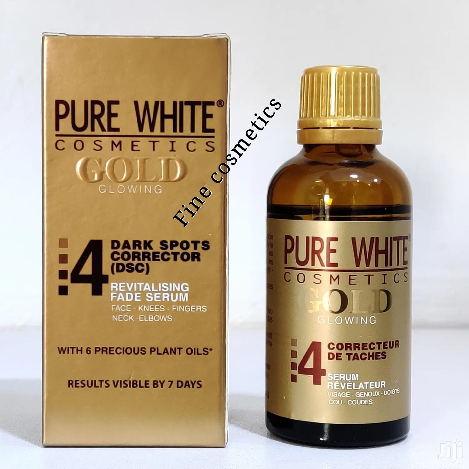 New Advanced Pure White Gold Glowing Revitalising Fade Serum