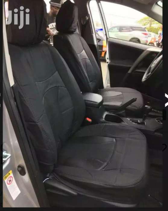 PURE Soft Black Grayaeish Car Seat Covers