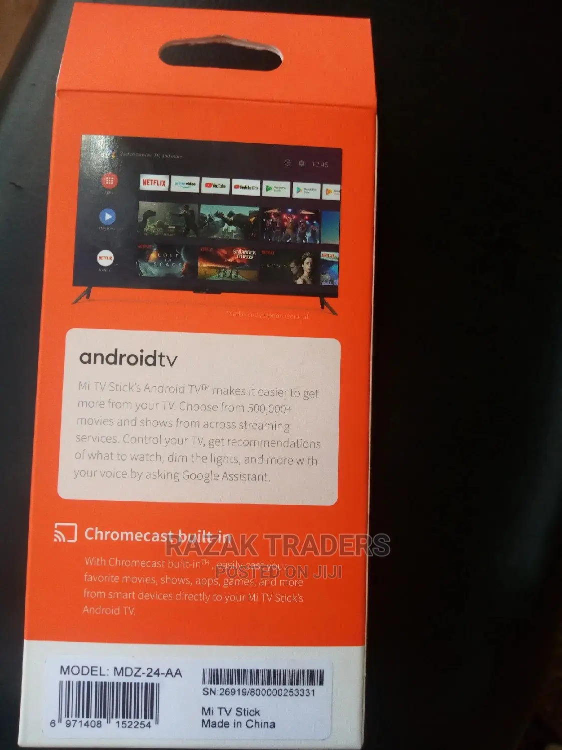 Mi TV Stick, Android Tv 9.0+1gb Ram+8gbrom