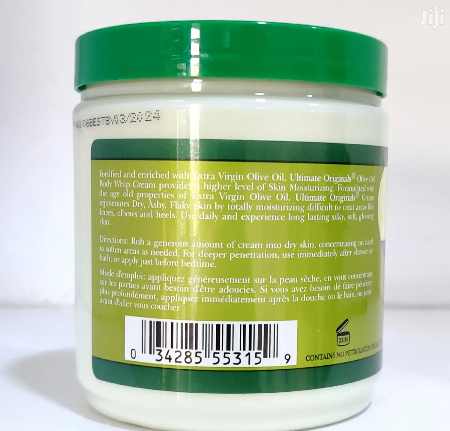 Ultimate Originals Extra Virgin Olive Oil Body Whip Cream