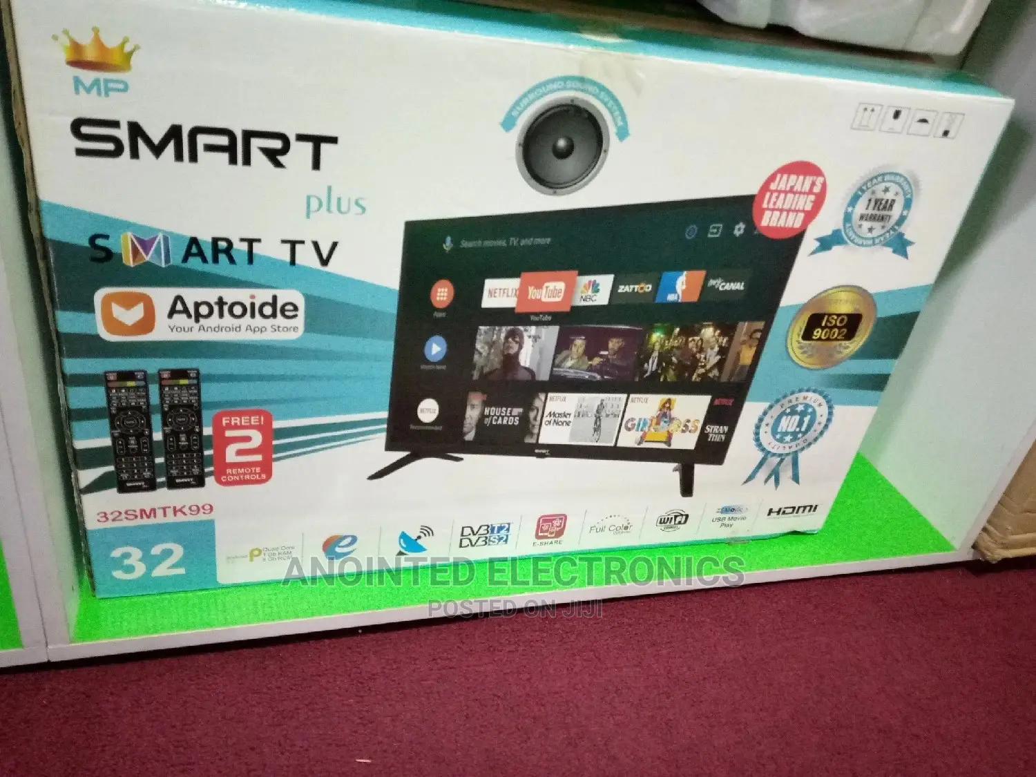 Smart Plus Tv 32" Smart Andriod And Its Digital