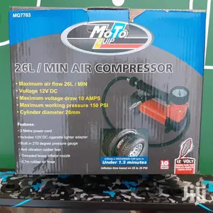 Moto-Quip 26L Tyre Air Compressor 12V 10A