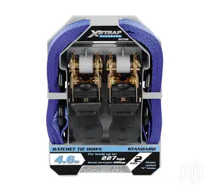 X-strap 4.6 M Standard Ratchet Tie Downs Cargo Strip 2 Pack