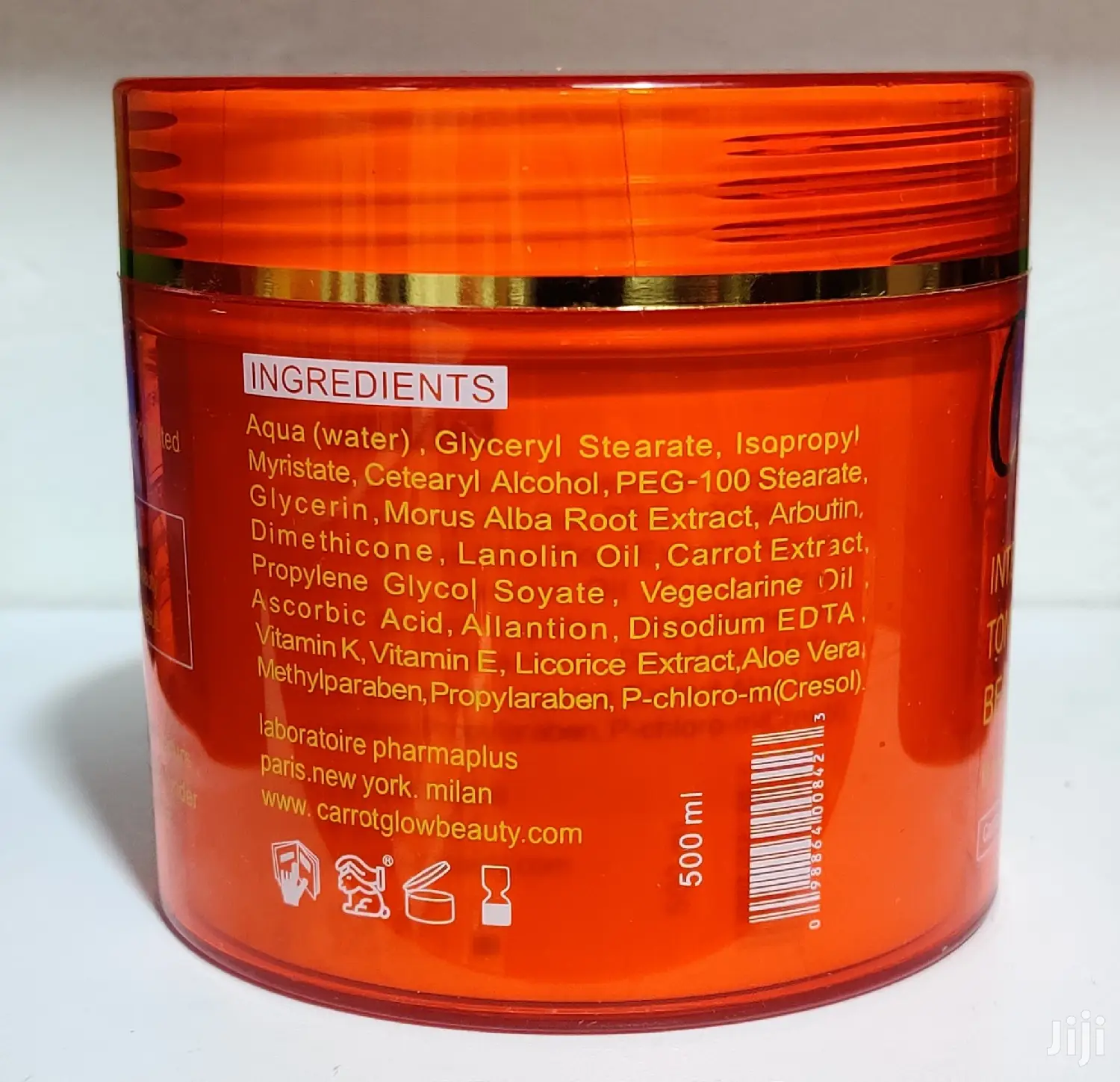 Extreme Glow Intense Toning Cream With Carrot Oil+Vitamin A