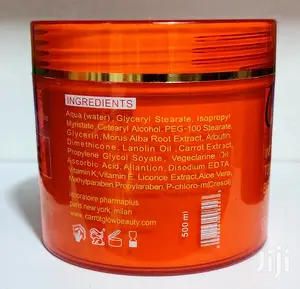 Extreme Glow Intense Toning Cream With Carrot Oil+Vitamin A