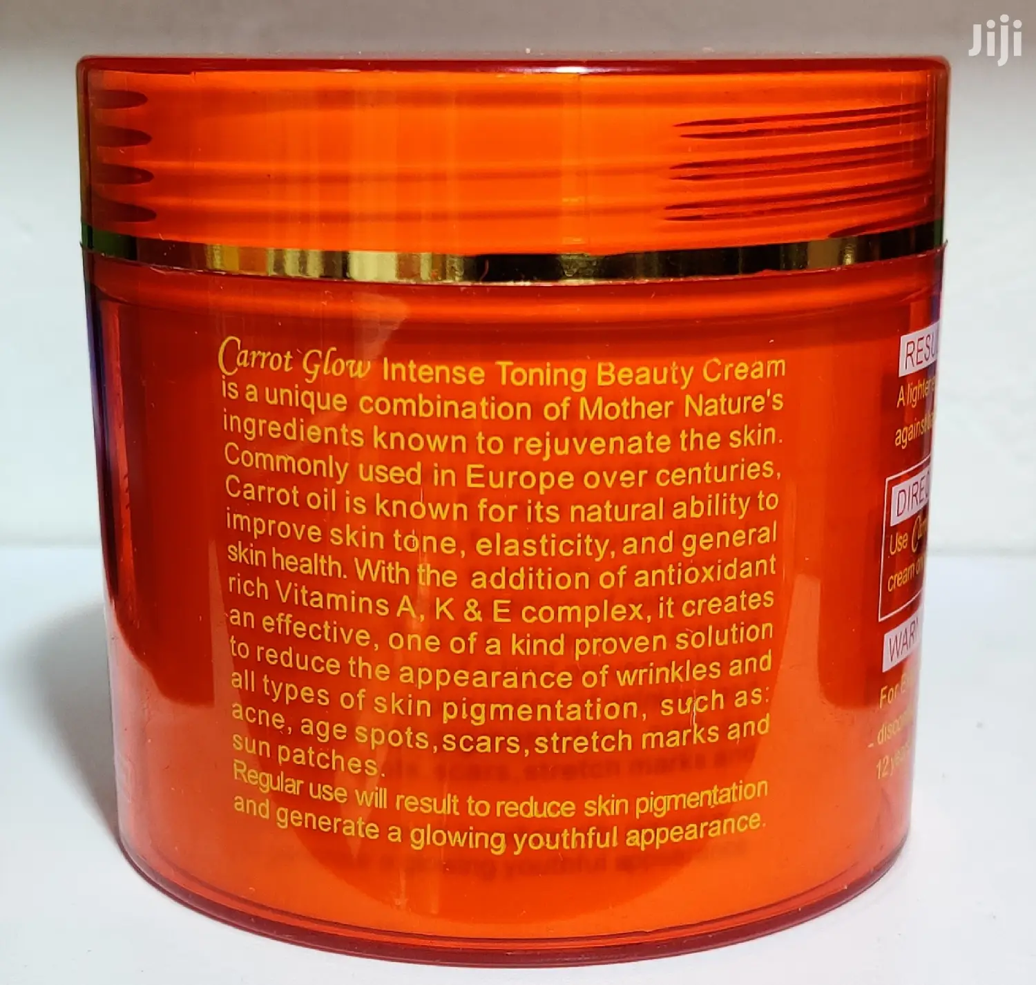 Extreme Glow Intense Toning Cream With Carrot Oil+Vitamin A