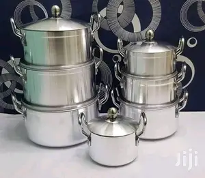 7 Piece Aluminium Saucepans