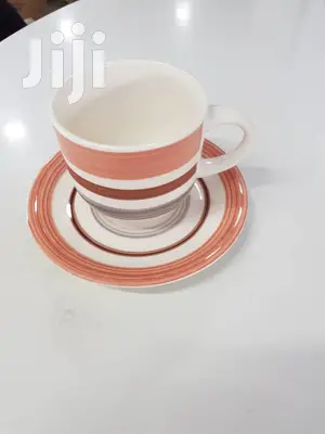 Modern Cup and Saucer