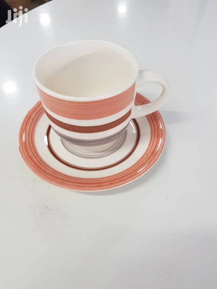 Modern Cup and Saucer