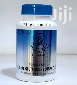 Dr James Skin Whitening Natural Glutathione Lightening Pills